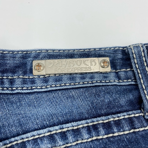 Express ReRock Skinny Jeans - Picture 7 of 9